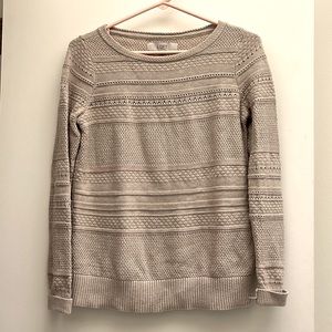 Loft cotton pullover sweater